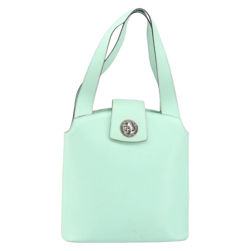 Celine Circle Logo Leather